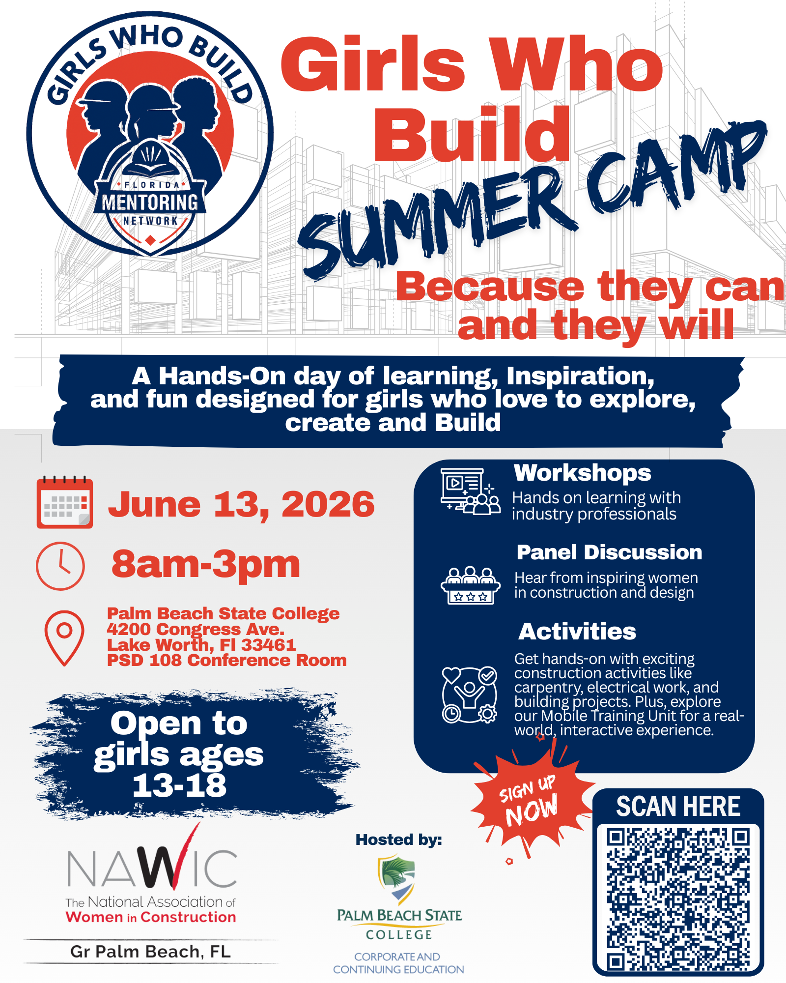 Girls Who Build Camp